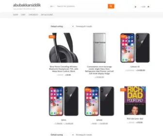 Abubakkarsiddik.com(Just another WordPress site) Screenshot