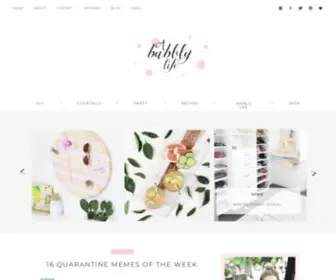 Abubblylife.com(A Bubbly Life) Screenshot