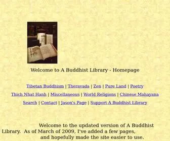 Abuddhistlibrary.com(A Buddhist Library) Screenshot
