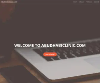Abudhabiclinic.com(Abudhabiclinic) Screenshot