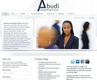 Abudiconsulting.com(Abudi Consulting Group) Screenshot