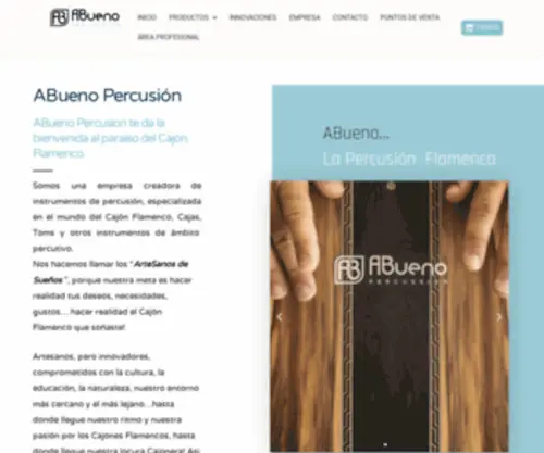 Abueno.com(ABueno Percusión ®) Screenshot