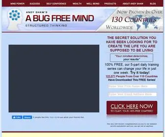 Abugfreemind.com(A Bug Free Mind) Screenshot
