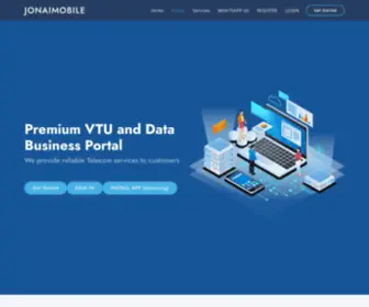 Abukmobile.com(Premium VTU and Data Business Portal) Screenshot