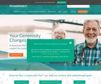 Abundance.ca(Abundance Canada) Screenshot