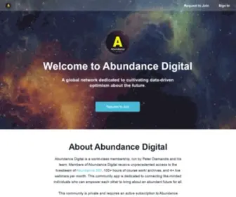 Abundance.community(Abundance community) Screenshot
