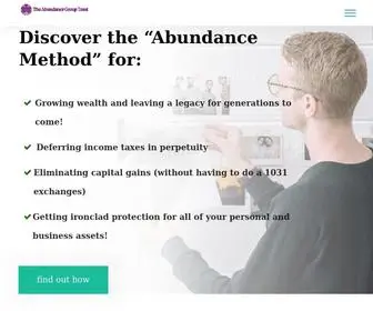 Abundancegroup.com(Abundancegroup) Screenshot