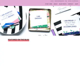 Abundantaffirmationsblog.com(Abundant affirmations blog) Screenshot