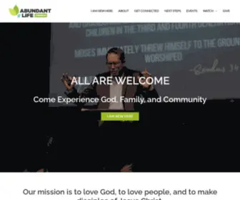 Abundantlifebirdsboro.com(Abundant Life Church) Screenshot