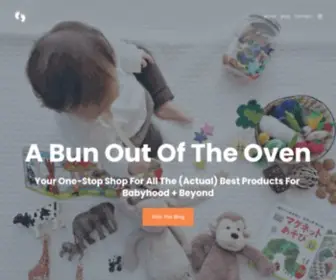 Abunoutoftheoven.com(A Bun Out Of The Oven) Screenshot