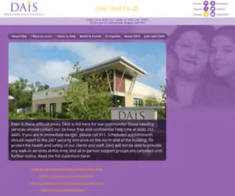 Abuseintervention.org(Domestic Abuse Intervention Services (DAIS)) Screenshot