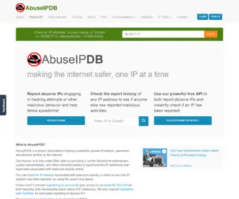 Abuseipdb.com(Check and report abuse IP) Screenshot