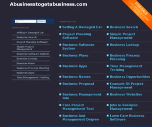 Abusinesstogetabusiness.com(Our Business) Screenshot