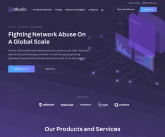 Abusix.org(Network Abuse Handling & Email Spam Filter) Screenshot