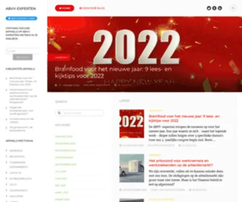 ABVV-Experten.be(Brainfood for a Better World) Screenshot