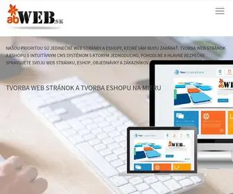 Abweb.sk(Tvorba web stránok) Screenshot