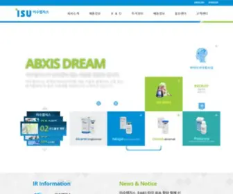 Abxis.com(ISU ABXIS) Screenshot