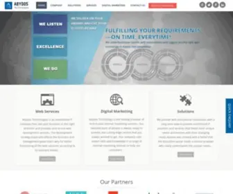 Abydostechnologies.com(Web Development Company in Delhi) Screenshot
