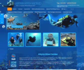 Abyss-Diving.com(Abyss Diving) Screenshot