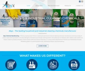 Abyx.co.za(ABYX Chemical Manufacturing (Pty) Ltd) Screenshot