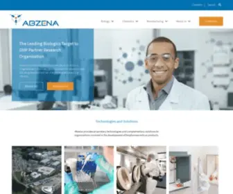 Abzena.com(Abzena are a research partner) Screenshot