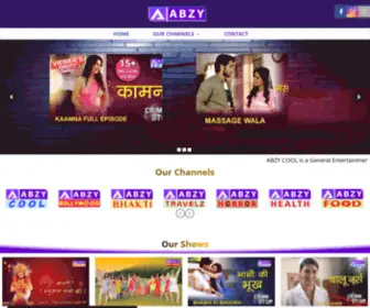 Abzy.com(Media Production Company) Screenshot