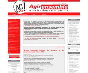 AC-Chomage.org(AC ! Agir ensemble contre le Chômage) Screenshot