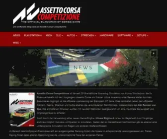 AC-Competizione.de(Der inoffizielle Blog rund um Assetto Corsa Competizione) Screenshot