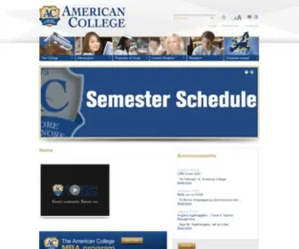 AC.ac.cy(American College) Screenshot