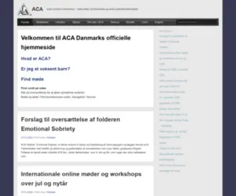 Aca-Danmark.dk(Aca Danmark) Screenshot