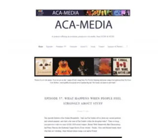 Aca-Media.org(Aca Media) Screenshot