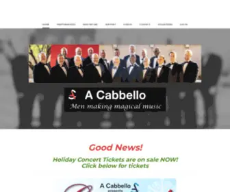 Acabbello.org(Singers) Screenshot