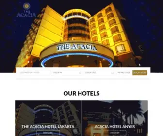 Acacia-Hotel.com(Acacia Hotel) Screenshot