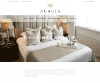 Acacia-Supply.com(Make your guests stay perfect by furnishing your hotel. ACACIA) Screenshot