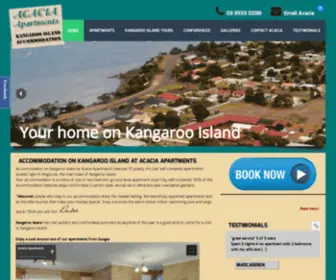 Acaciaapartments.com(Apartment Accommodation on Kangaroo Island) Screenshot