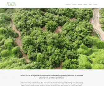 Acaciaeco.com(Ahmedabad) Screenshot