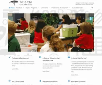Acacia.edu(Acacia) Screenshot
