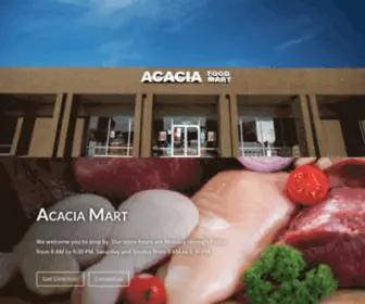 Acaciamart.com(ACACIA FOOD MART) Screenshot