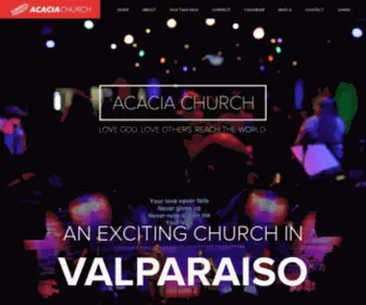 Acaciavalpo.com(Acacia Church) Screenshot