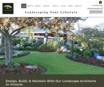 Acaciavictoria.com(Acacia Landscape Inc) Screenshot