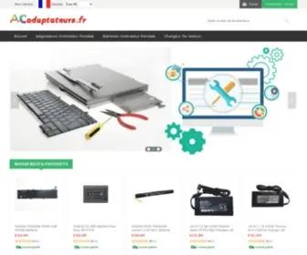 Acadaptateurs.fr(Adaptateurs et Batteries) Screenshot