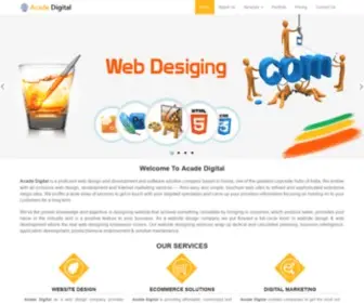 Acadedigital.com(Best It Company) Screenshot