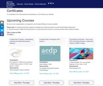 Academeca.com(R Cassidy Seminars) Screenshot