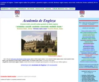 Academia-DE-Engleza.ro(Limba engleza) Screenshot