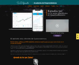 Academia-Emprendedores.com(Escuela De Negocios) Screenshot