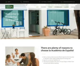 Academia-Lanzarote.com(La Academia) Screenshot