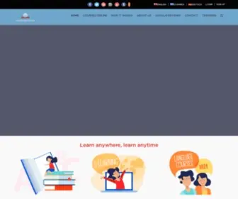 Academia-School.com(Learn Language Online) Screenshot