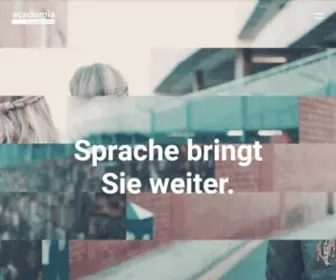 Academia-Zuerich.ch(Sprachen bringen Sie weiter) Screenshot