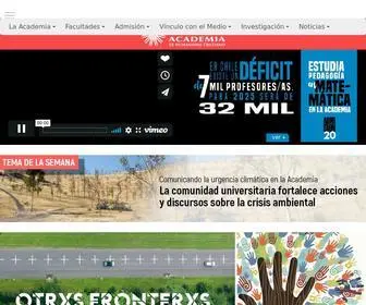 Academia.cl(Universidad Academia de Humanismo CristianoUniversidad Academia de Humanismo Cristiano) Screenshot