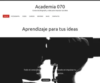 Academia070.com.mx(Academia 070) Screenshot